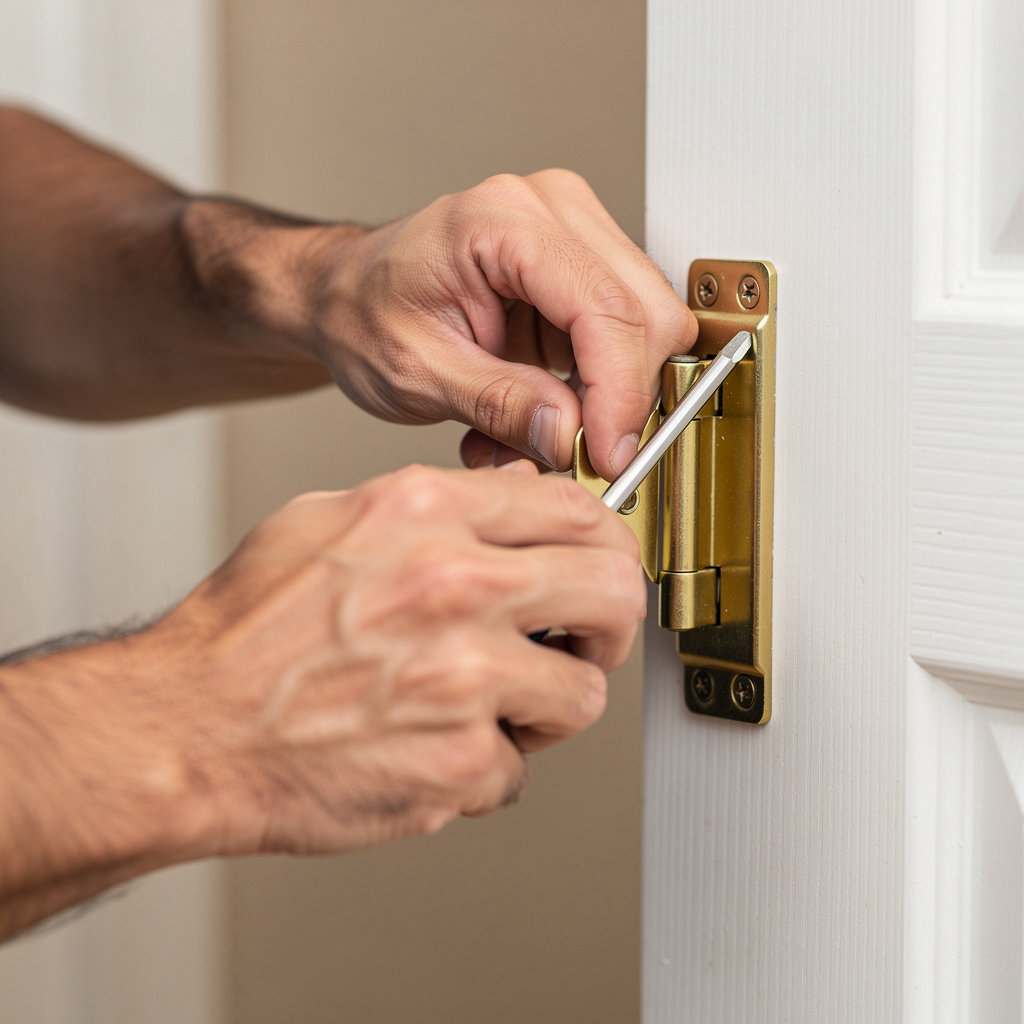 Steven Mcneese Handyman Services professional working with attention to detail on a home repair project in Carolina Beach